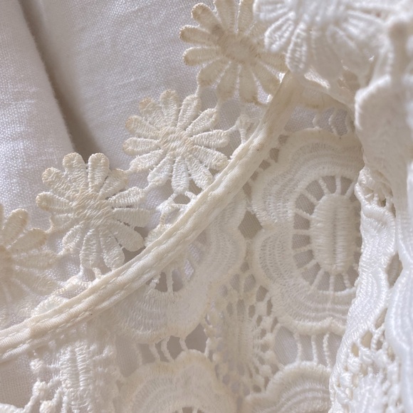 Self- Portrait Crochet Lace top - Picture 12 of 13